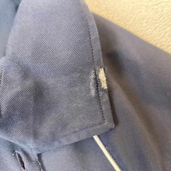 FootJoy Mens Polo Shirt Size XL Short Sleeve Golf Pullover Casual Travel Navy - Picture 5 of 7